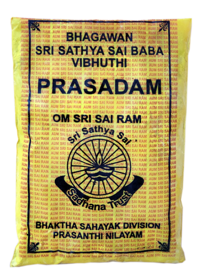 Bhagawan Sri Sathya Sai Vibuthi Prasadam (Within India only) - Click Image to Close