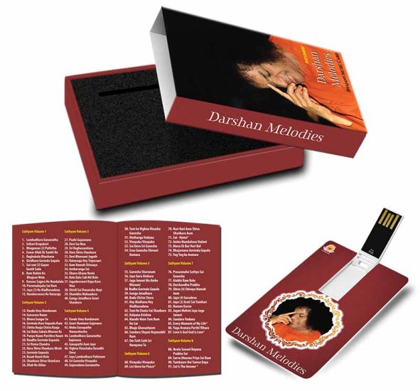 Music Card - Darshan Melodies... Instrumental Bhajans - Click Image to Close