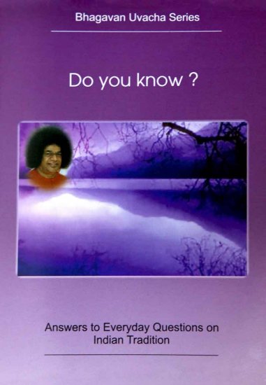 Do You Know - Bhagawan Uvacha Series Ebook Format - Click Image to Close