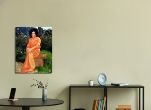 BHAGAWAN\'S PHOTO - A4 ACRYLIC WALL MOUNT - 4
