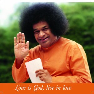 Sai photo Magnet \' Love is God , Live in Love\'