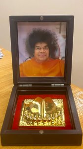 Padhuka Pooja Box ( 3\"x3\")