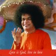 Sai photo Magnet ' Love is God , Live in Love'