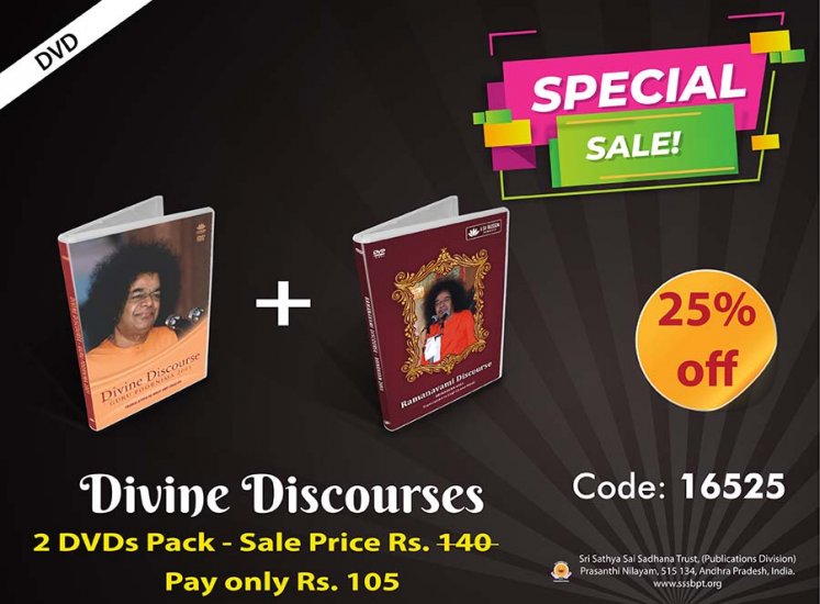 Combo Pack - Divine Discourses - Click Image to Close