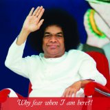 Sai Photo Magnet - 'Why Fear When I Am Here?!'