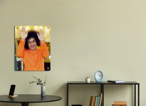 BHAGAWAN\'S PHOTO - A4 ACRYLIC WALL MOUNT - 9