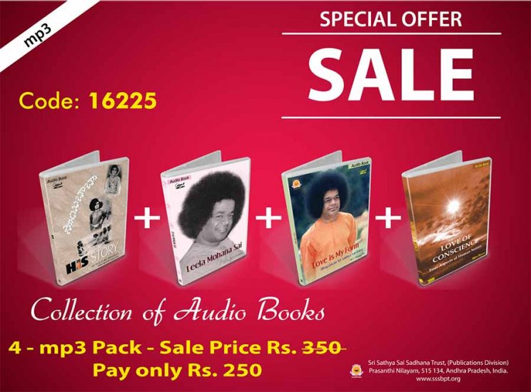 Combo Pack - Collection of Audio Books - Click Image to Close