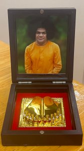 Padhuka Pooja Box ( 3.5\"x4.25\")